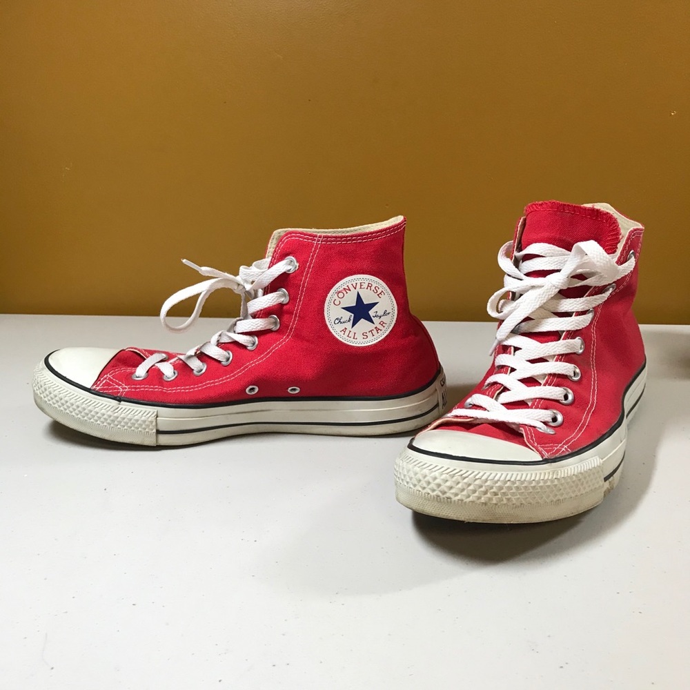Red Converse Mens